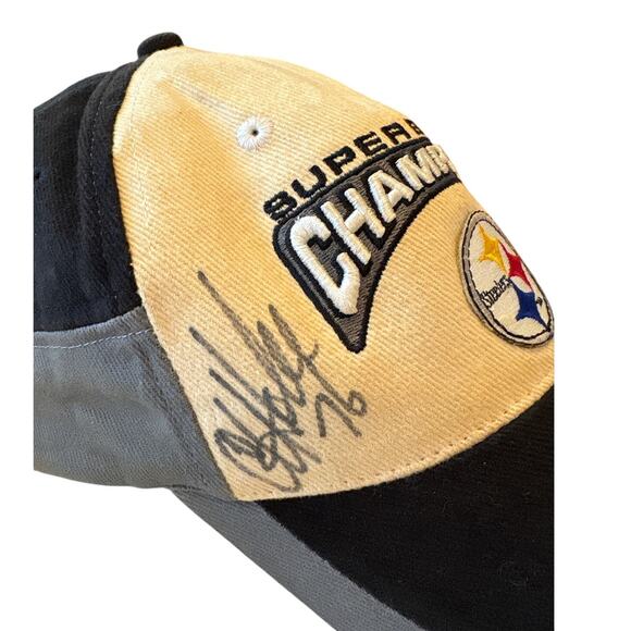 Pittsburg Steelers & Pirates Autographed Hat Lot of 3 Bud Dupree & Chris Hoke - Picture 7 of 16